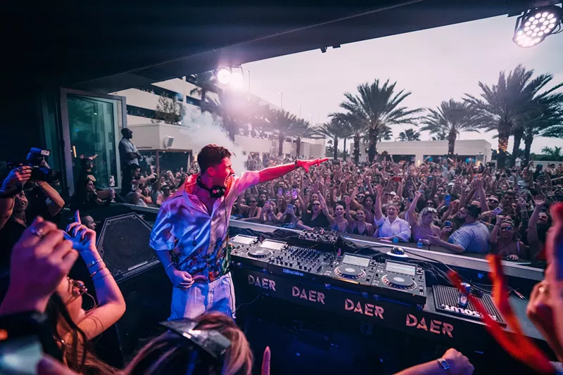 Image: John Summit DJing at Daer Dayclub in Hollywood, Florida