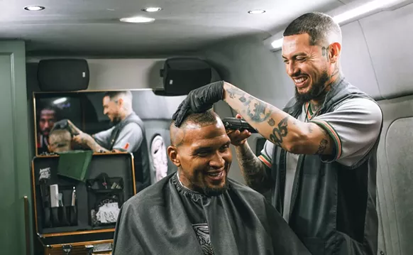 Image: Meet Steven Rivera, AKA "Canes Barber"