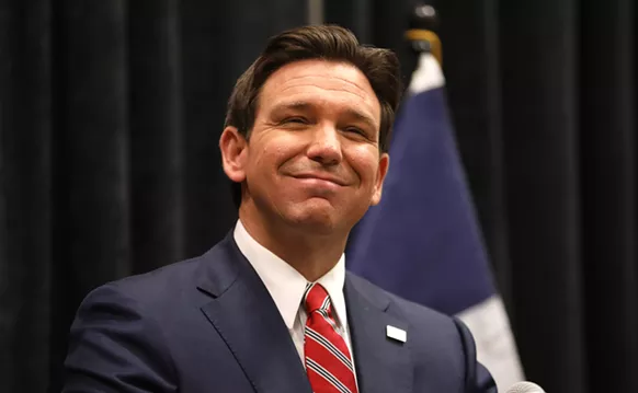 Image: DeSantis Won't Support "Run-of-the-Mill Policy" Initiatives