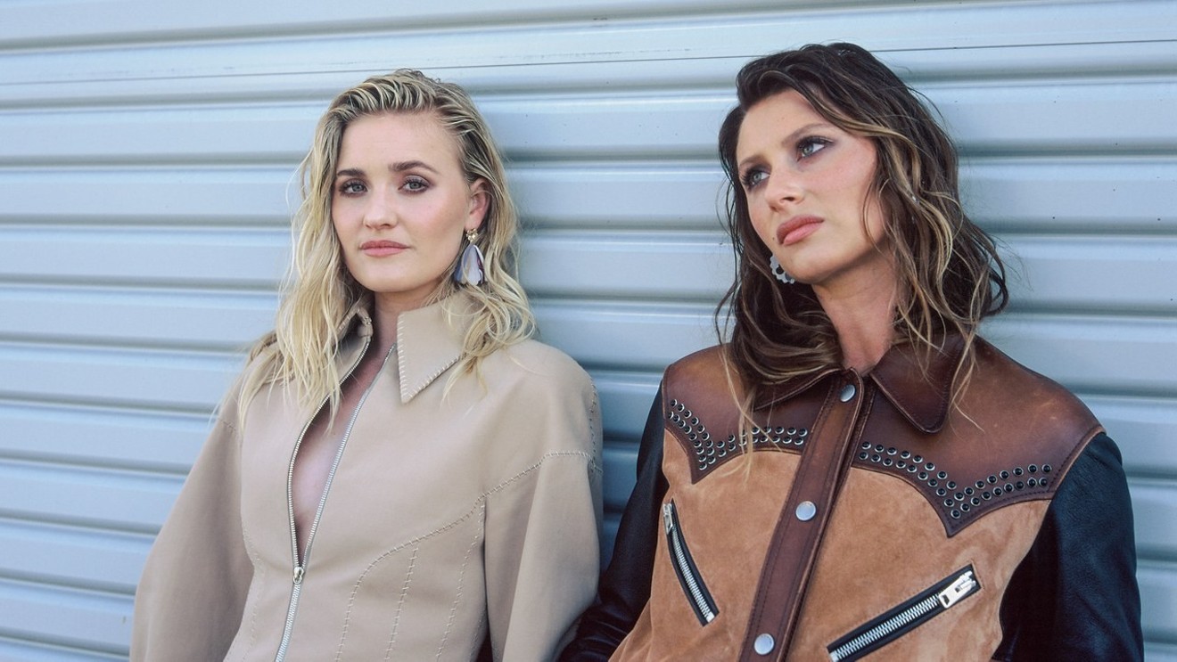 AJ (left) and Aly Michalka of the pop duo Aly & AJ.