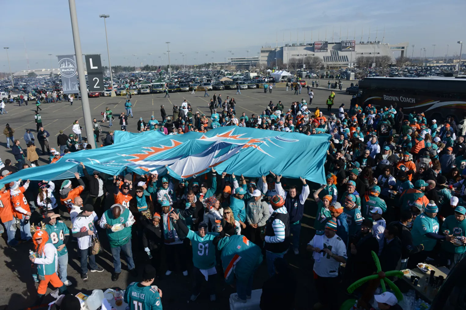 Miami Dolphins Tailgate at MetLife Stadium