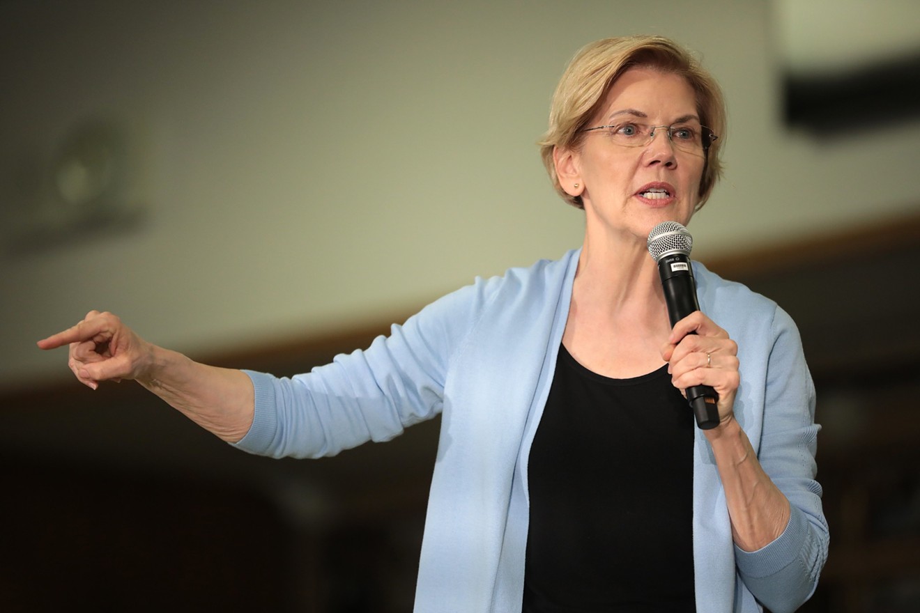 Sen. Elizabeth Warren now has the support of New Florida Majority, a progressive advocacy group.