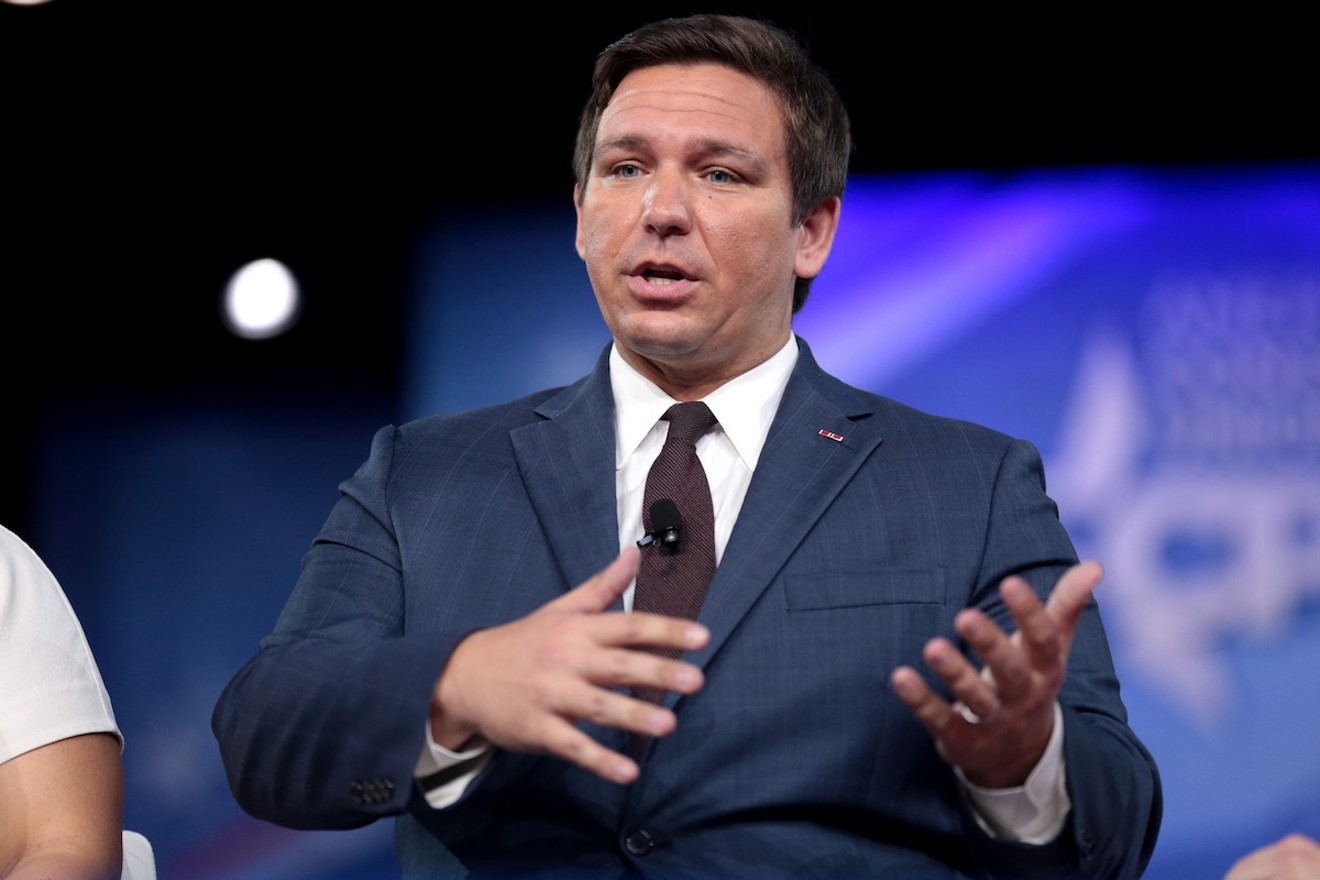 A DeSantis spokesperson would only say that "the Governor's Office continues to review this issue."