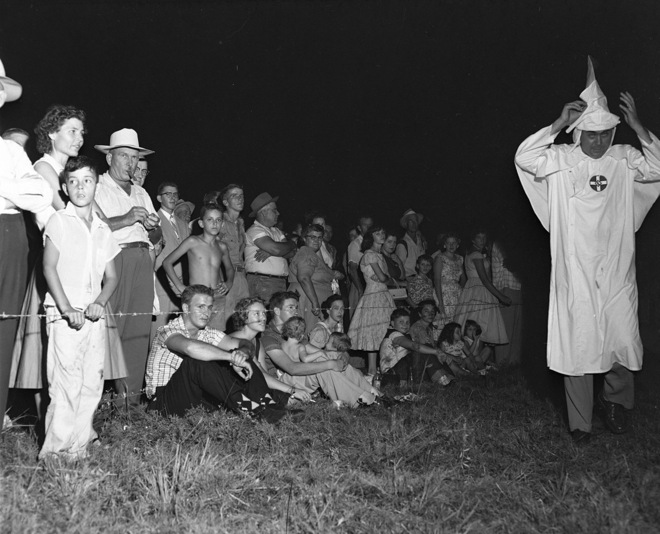A Ku Klux Klan rally in Florida in 1956. See more photos of Florida's black history here.
