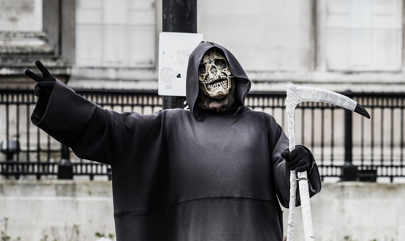 The Grim Reaper is on a mission to hit Florida's beaches.
