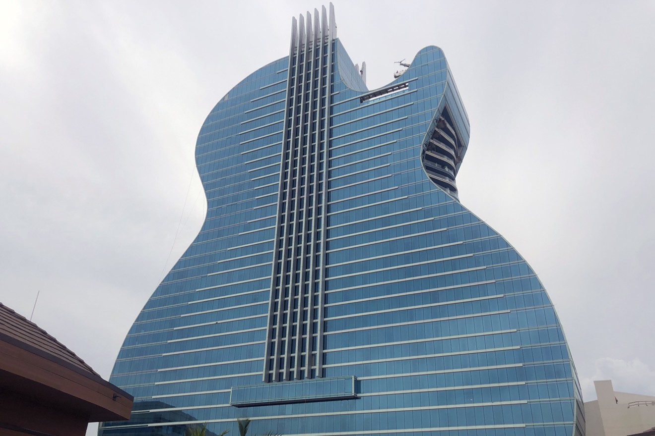 Under construction for the past two and a half years, Hard Rock's Guitar Hotel is set to open Thursday.