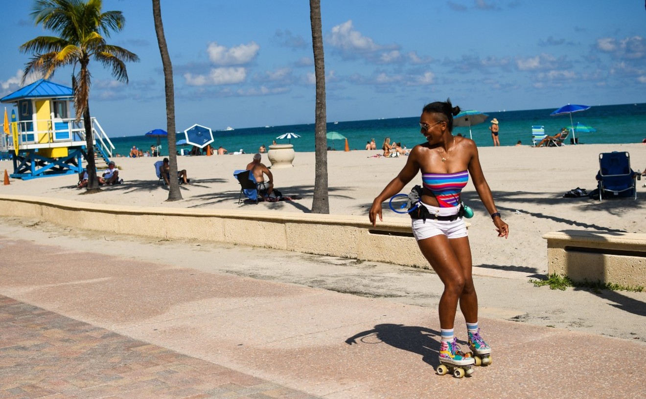 Hollywood Considers Banning Rollerblades, Skates, and Trikes on Beach Broadwalk