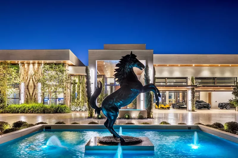 Image: Last week, a Ferrari-themed mansion known as Casa Maranello in Delray Beach broke a local record when it sold for a whopping $55 million.