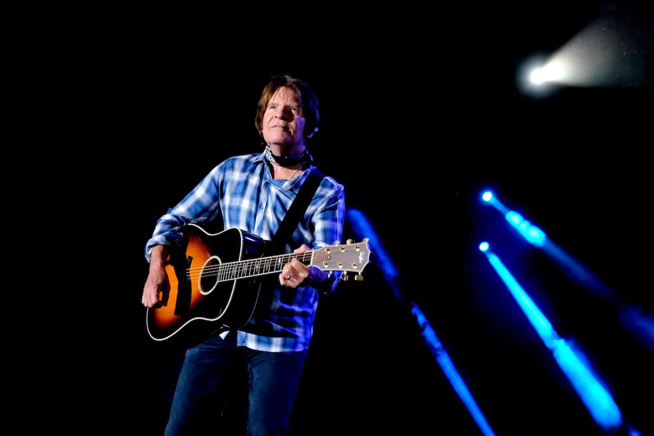 John Fogerty performing onstage at the 2016 Stagecoach Festival at Empire Polo Club on April 30, 2016, in Indio, California.