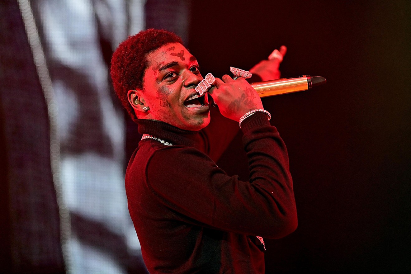 Kodak Black performs onstage during Powerhouse NYC on October 29, 2022, in Newark, New Jersey.