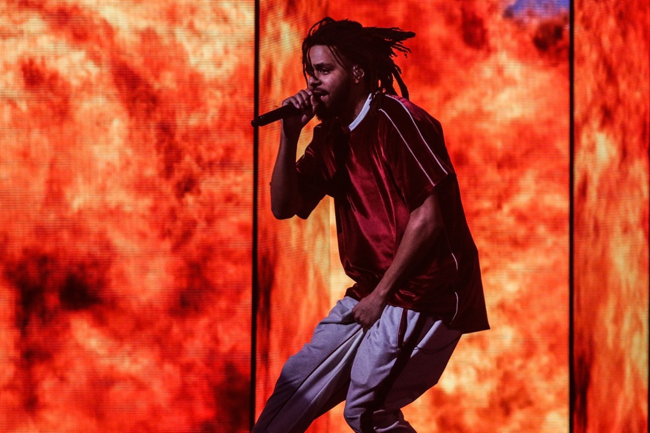 View more photos from J. Cole's tour kickoff in Miami here.