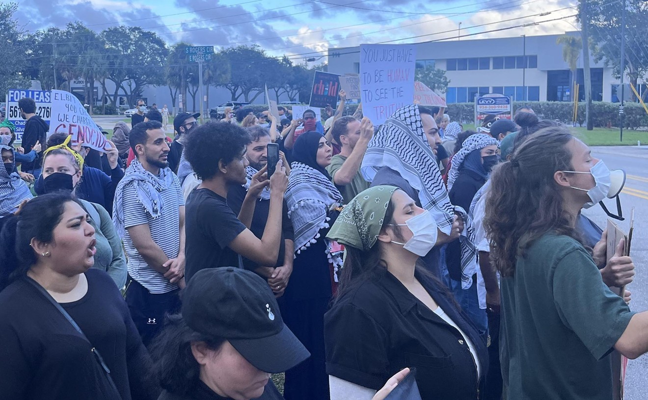 Pro-Palestine Groups Protest Israeli Arms Supplier at Boca Raton Office