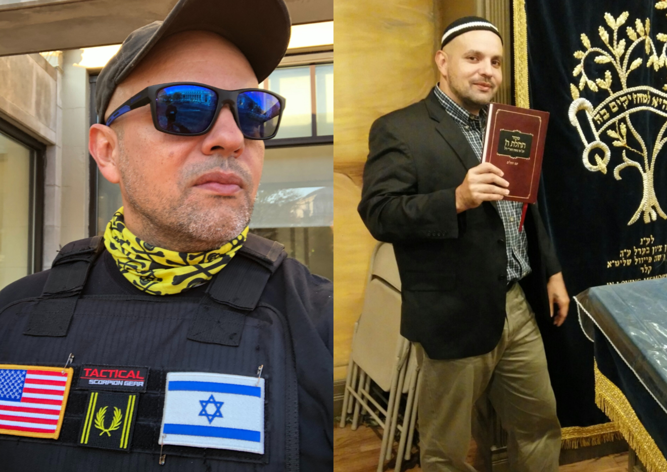 Asher Meza, the "Rabbi Proud Boy," offers religious exemptions to COVID-19 vaccine mandates to Jews and Gentiles on Telegram.