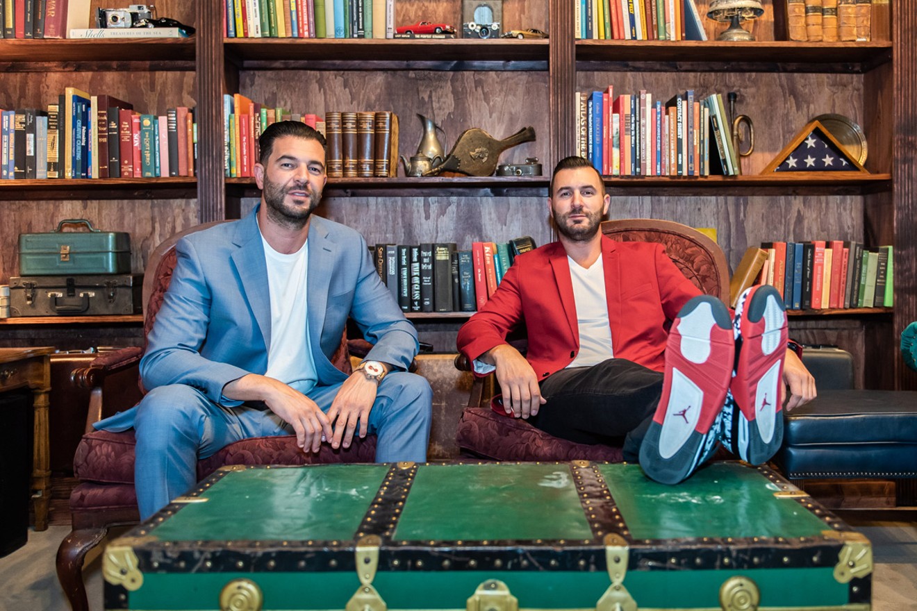 Barbagallo brothers Mark (right) and Stefano will open Rank and File Social Club in Fort Lauderdale on Friday.