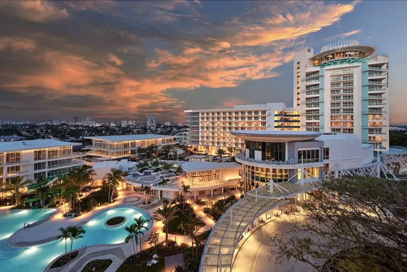 Image: aerial view of Fort Lauderdale's Pier Sixty-Six