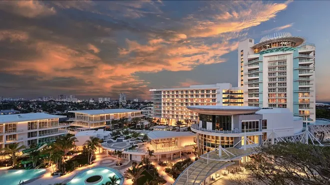 aerial view of Fort Lauderdale's Pier Sixty-Six