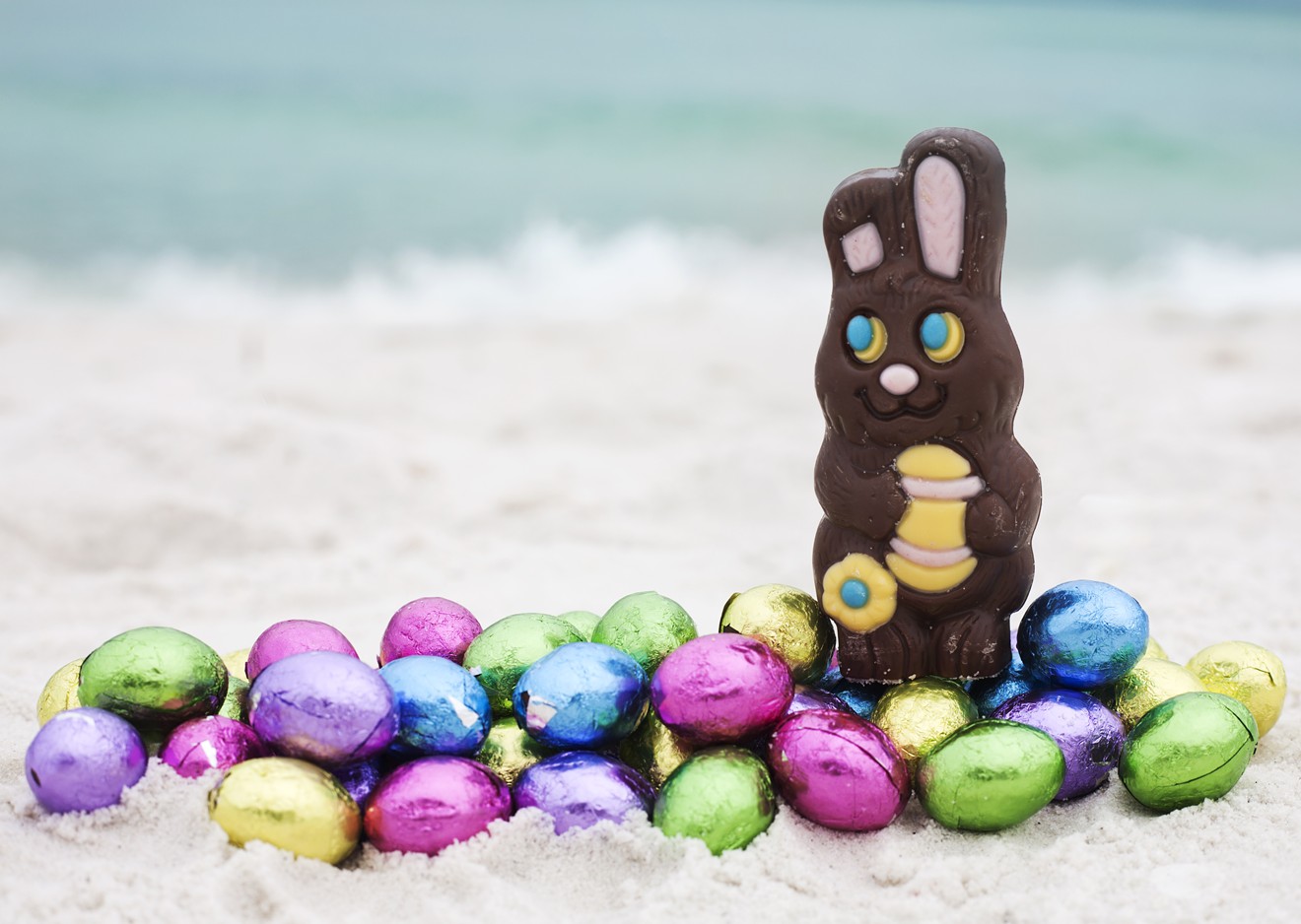 A wacky slime station and mermaid visit are part of B Ocean Resort's Easter activities.