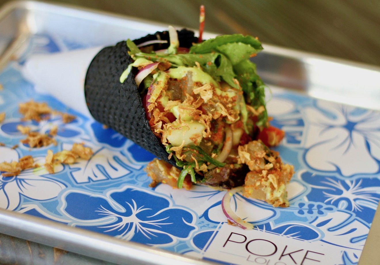 Get South Florida's first poke "cone" at Poke Lolo in Fort Lauderdale.