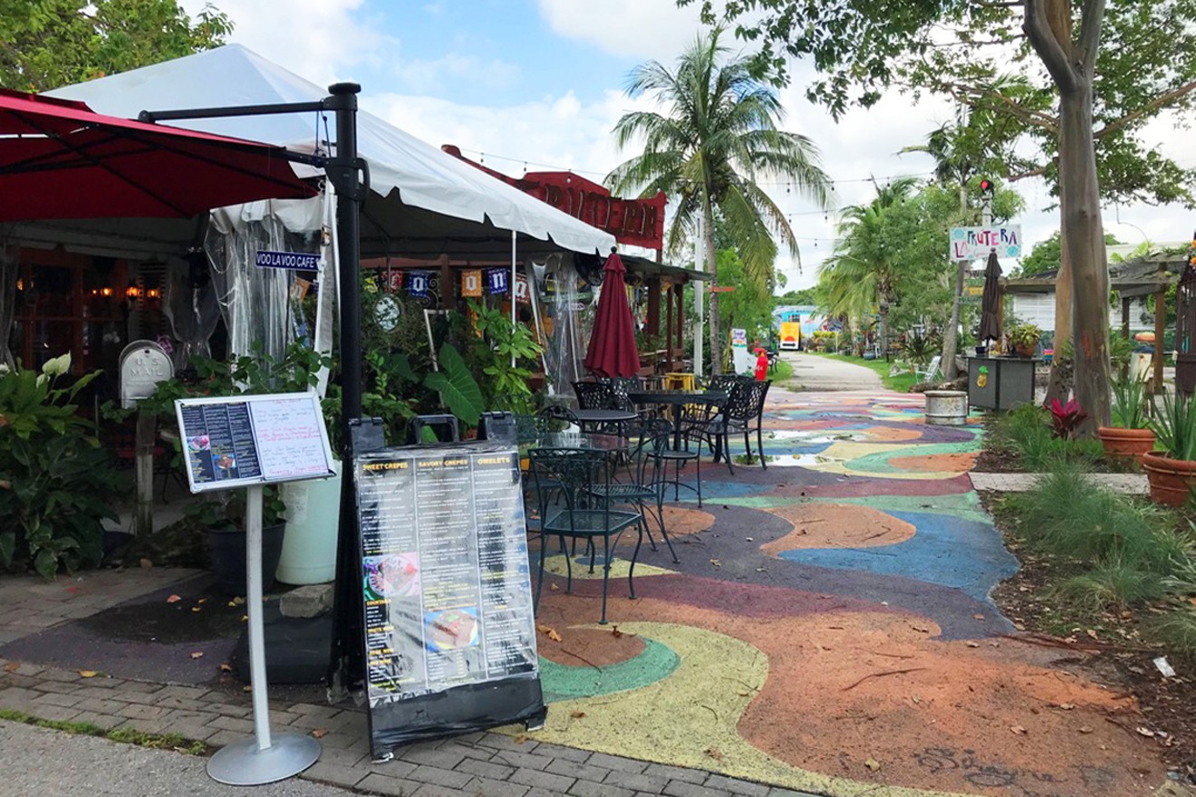 The funky urban oasis the Yard is one of Fort Lauderdale's hidden gems.