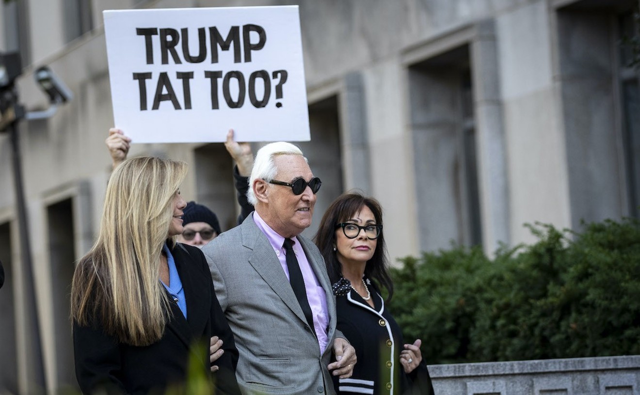 True to His Nixon Tattoo, Roger Stone Is Officially a Crook