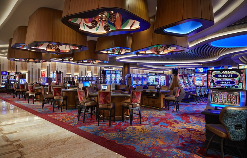 Make some dough (or at least have some fun) on your rainy day at the Seminole Hard Rock. - DANIEL NEWCOMB