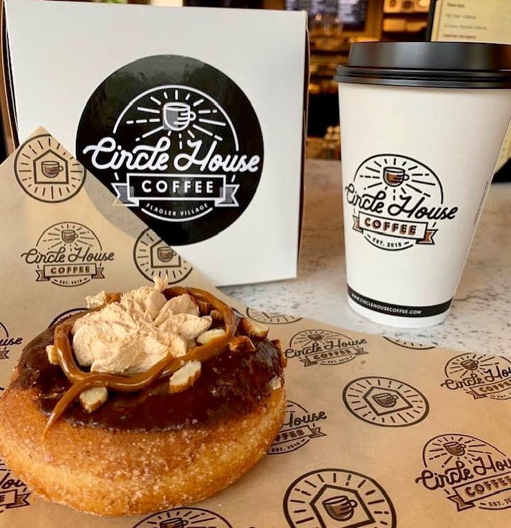Circle House doughnuts and coffee - COURTESY OF CIRCLE HOUSE COFFEE