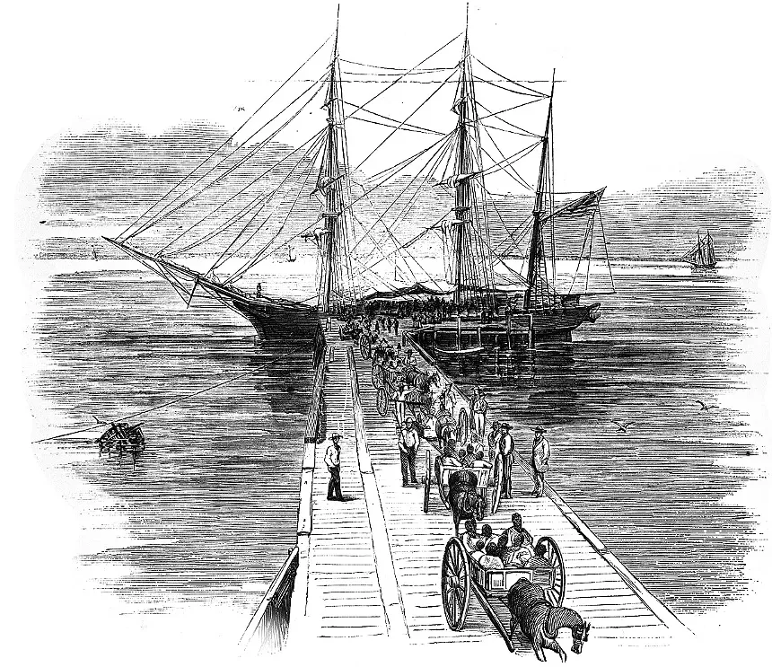 Slaves were brought to Spanish La Florida in 1526. See more photos of Florida's black history here. - DRAWING VIA STATE ARCHIVES OF FLORIDA