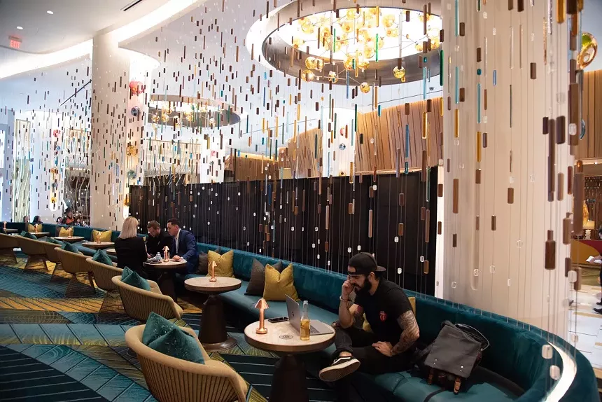 Oculus Bar. See more photos of the new Guitar Hotel here. - PHOTO BY MICHELE EVE SANDBERG