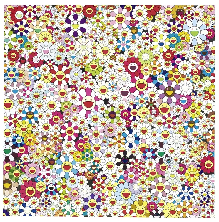 Takashi Murakami's Open Your Hands Wide, Embrace Happiness! (2010). - © TAKASHI MURAKAMI / KAIKAI KIKI CO. LTD. / PRIVATE COLLECTION; COURTESY OF SABSAY GALLERY DENMARK