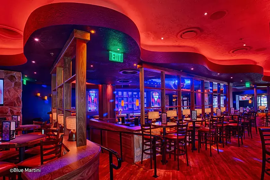Girls just wanna have fun, and blue Martini in West Palm is just the place. - PHOTO COPYRIGHT BLUE MARTINI