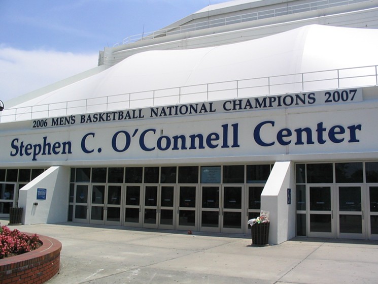 The Stephen C. O'Connell Center at UF - PHOTO BY RYAN SCHREIBER