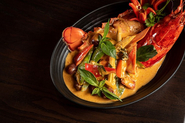 Lobster curry at Est. 33 Thai Craft Brewery & Kitchen. - PHOTO COURTESY OF EST. 33 THAI CRAFT BREWERY & KITCHEN