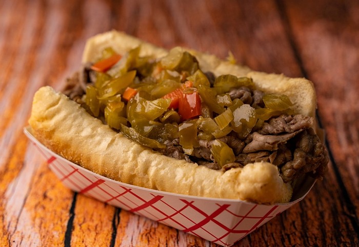 Chicago Me Up's Italian beef sandwich - PHOTO COURTESY OF CHICAGO ME UP