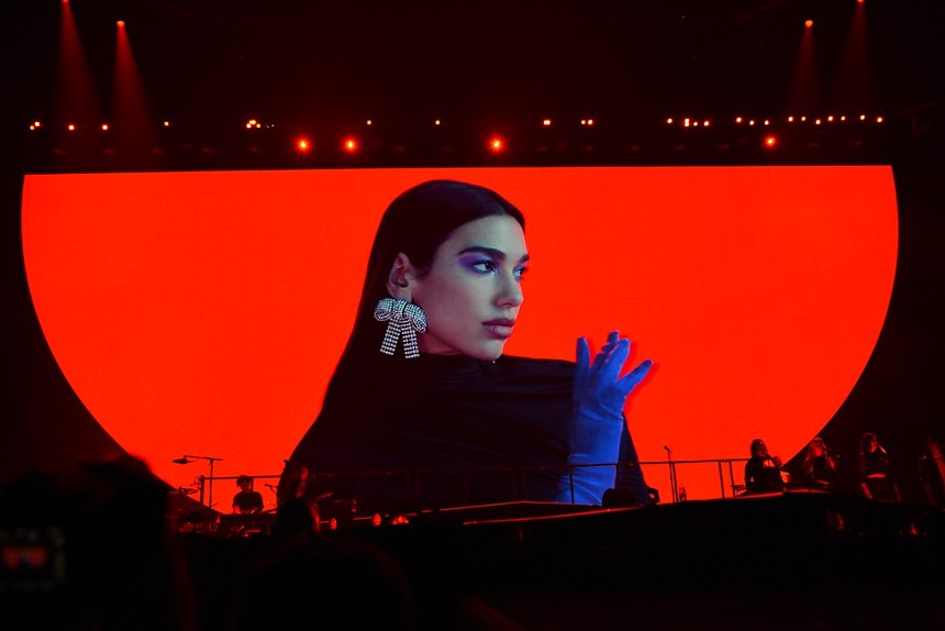 See more photos from Dua Lipa at the FTX Arena here. - PHOTO BY MICHELE EVE SANDBERG