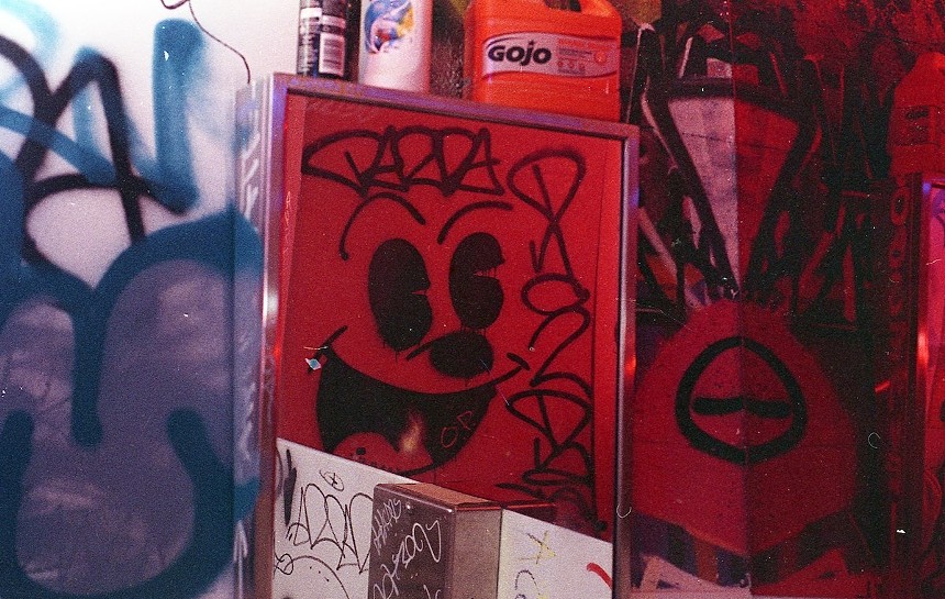 Graffiti adorns the walls of the Boombox. - PHOTO BY LASZLO KRISTALY