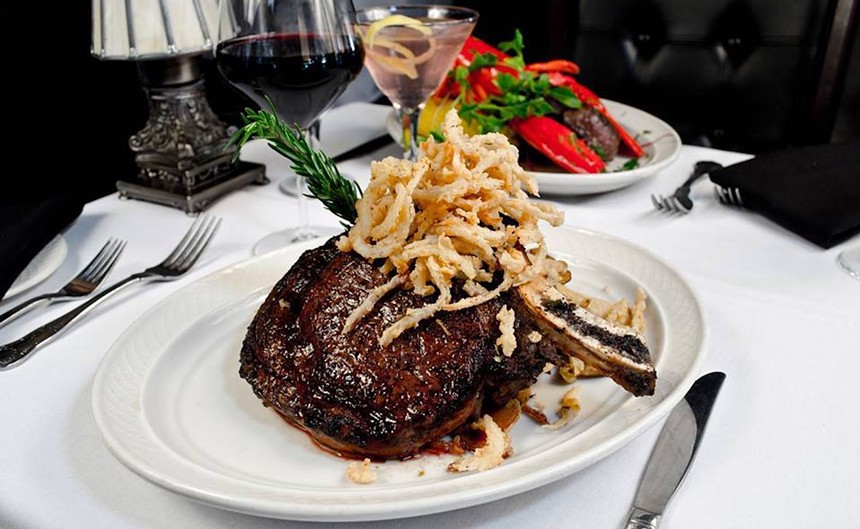 Treat dad to steak and lobster on Father's Day. - PHOTO COURTESY OF BACIAMI ITALIANO
