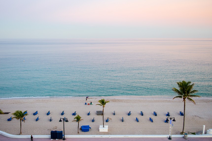 Happy hour with a view? Yes, please. See Friday. - COURTESY OF CONRAD FORT LAUDERDALE BEACH