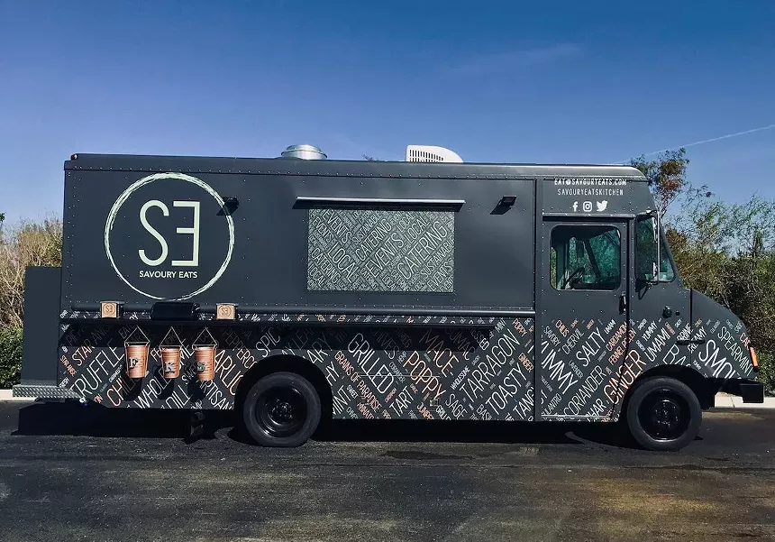 Savoury Eats food truck will become Due South Brewery's permanent off-site kitchen. - COURTESY OF SAVOURY EATS