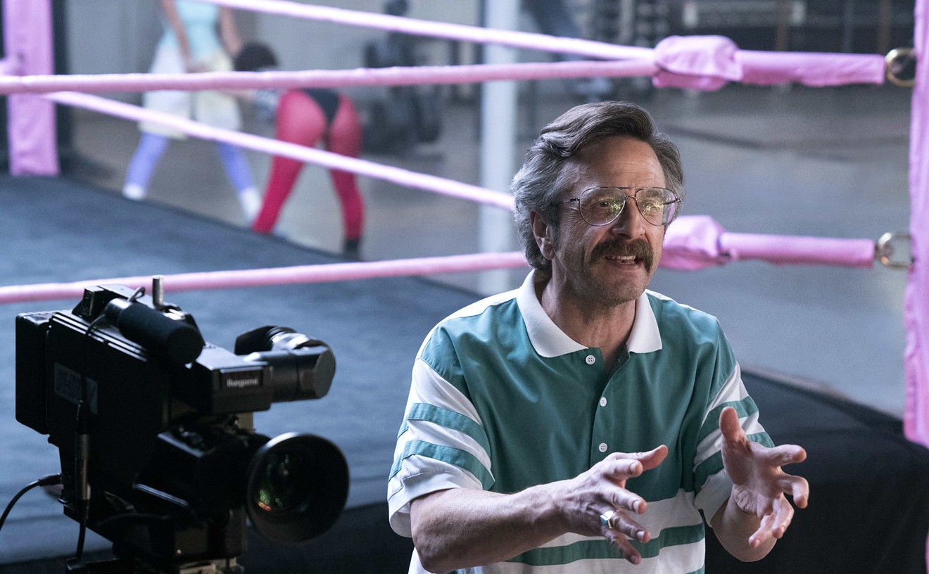 Marc Maron plays a director named Sam Sylvia in the second season of GLOW, the Netflix comedy based on the syndicated 1980s women’s wrestling series.