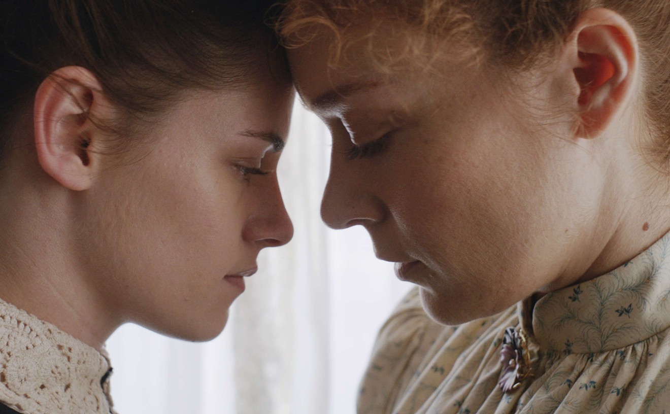 Chloë Sevigny (right) plays the title character in Craig William Macneill’s Lizzie, which revisits the case of the 1892 hatchet murders that will forever be attributed to Lizzie Borden, who developed a romance with the house servant (Kristen Stewart).