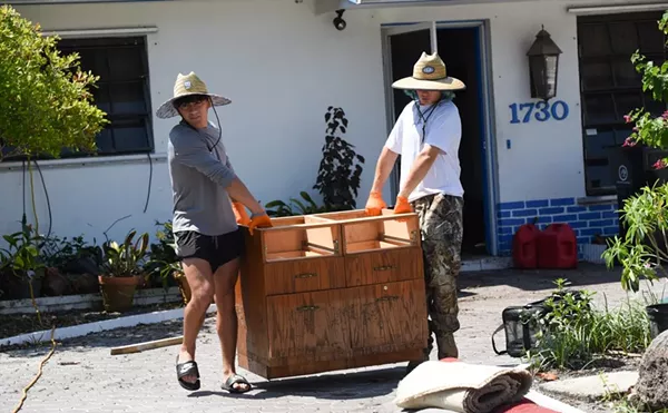Photos: Fort Lauderdale Residents Assess Damage Wrought by Historic Flooding