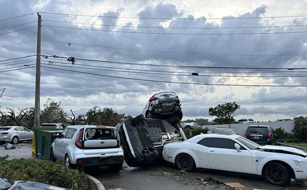 Tenant, Stunned Pooch, Narrowly Escape Wrath of Palm Beach Gardens Tornado (VIDEO)