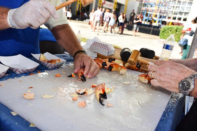 Things To Do In Fort Lauderdale Stone Crab Seafood Festival January 11 New Times Broward Palm Beach