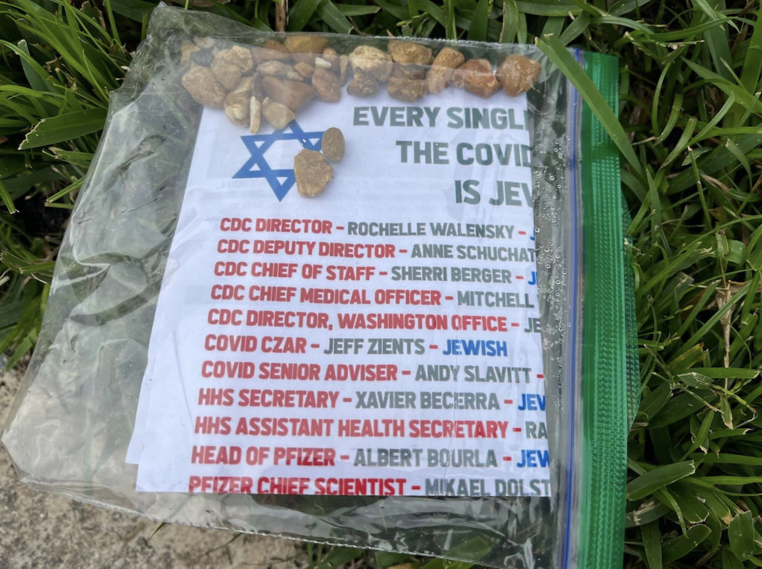 Fliers in Miami Beach Alleging Jewish COVID Conspiracy: Free Speech or Crime?