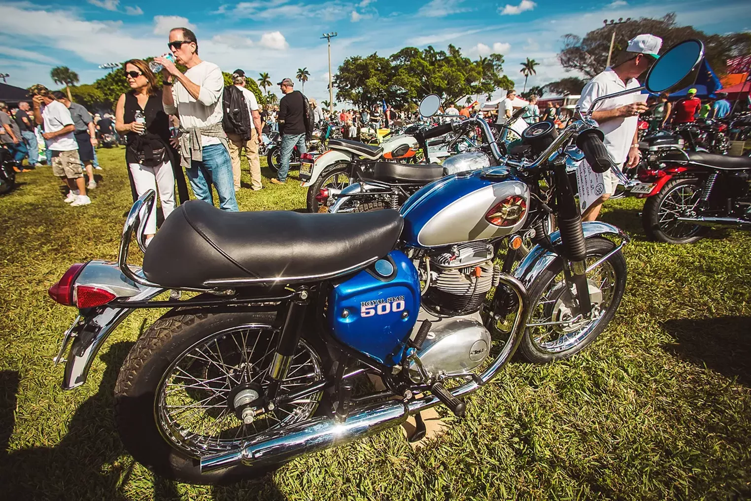 10th Annual Dania Beach Vintage Motorcycle Show at Frost Park South