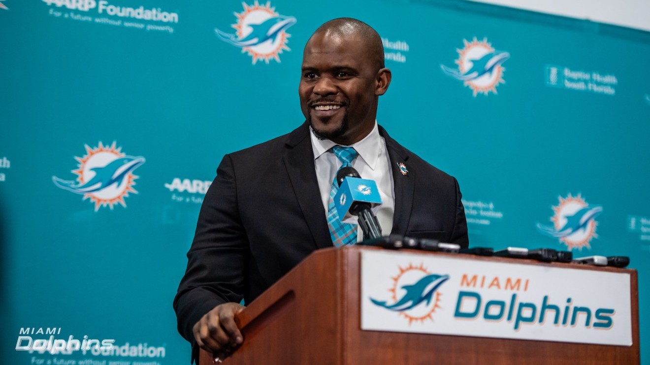 The heat is on for new Dolphins coach Brian Flores.